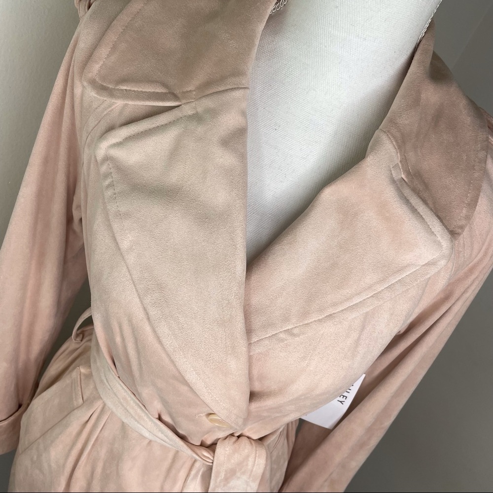 BAILEY 44 | Suede Sydney Vegan Pink Jacket - Picture 9 of 16